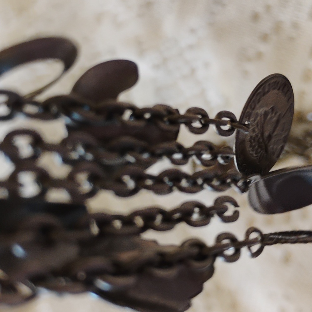 Boho Statement Pierced Earrings - image 5